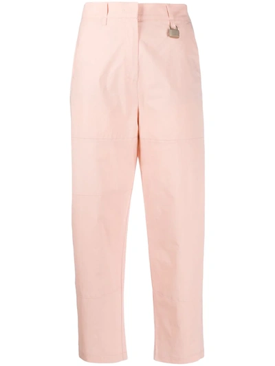 Pinko Tailored Trousers In Pink
