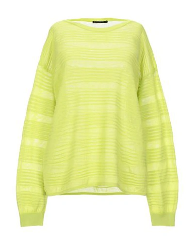 Bellwood Sweater In Acid Green