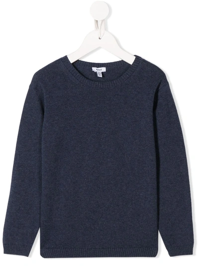 Knot Kids' Cameron Knitted Jumper In Blue