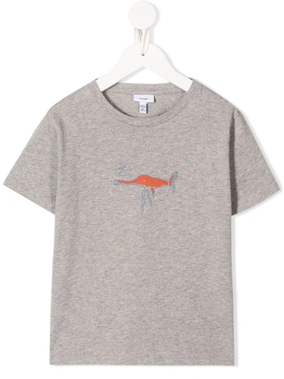 Knot Kids' What Am I T-shirt In Grey