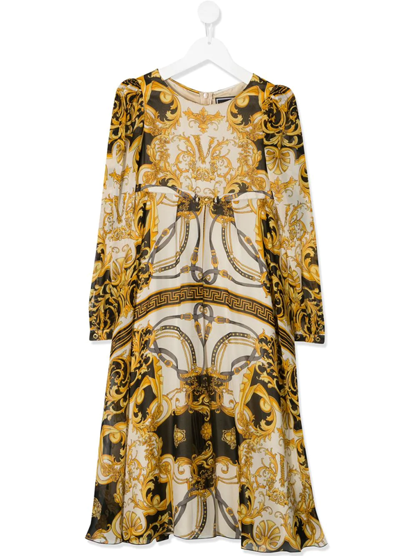 versace kids dress