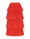 Essentiel Antwerp 3/4 Length Skirts In Red