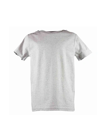 Givenchy Kids' Branded T-shirt In Melange Grey