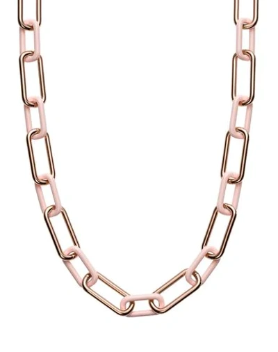 Emporio Armani Necklace In Light Pink