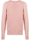 Filippa K Henric Crew-neck Jumper In Pink