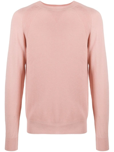 Filippa K Henric Crew-neck Jumper In Pink