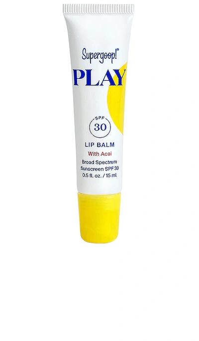 Supergoop ! Play Lip Balm Spf 30 With Acai 0.5 Oz.