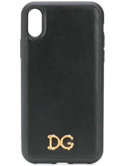 Dolce & Gabbana Baroque Dg Iphone 12 Pro Cover In Black