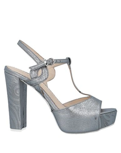 Todai Sandals In Silver