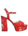 Carmens Sandals In Red