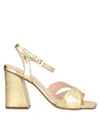 Carmens Sandals In Gold