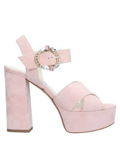 Carmens Sandals In Light Pink