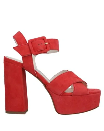 Carmens Sandals In Coral
