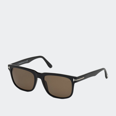 Tom Ford Stephenson Polarized Brown Rectangular Mens Sunglasses Ft0775-d 01h 58 In Black