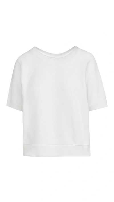 Nili Lotan Women's Ciara Cotton Sweatshirt In Vintage White