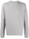 Filippa K Isaac Plain Sweatshirt In Warm Grey Melange