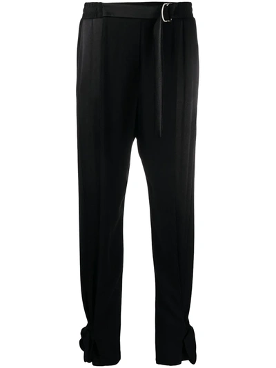 Pinko Tapered Trousers In Black