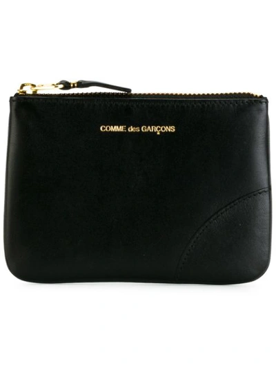 Comme Des Garçons Zip Wallet In Black