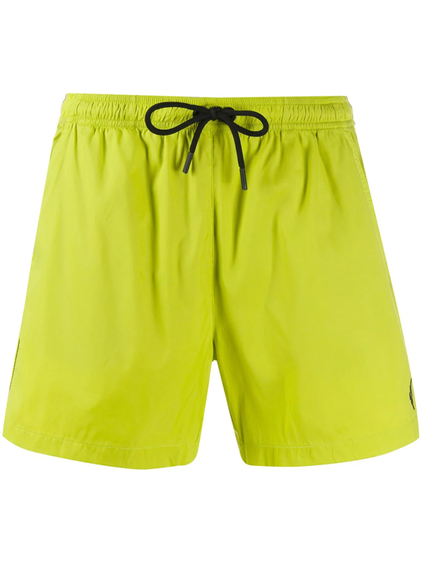 Marcelo Burlon County Milan Classic Swim Shorts In Yellow | ModeSens