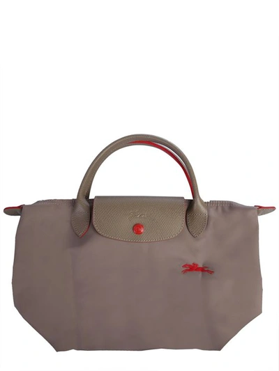 Longchamp Small Le Pliage Bag In Marrone