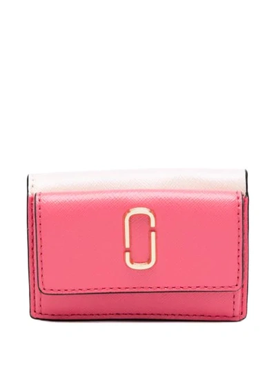 Marc Jacobs Mini Trifold Wallet In Pink