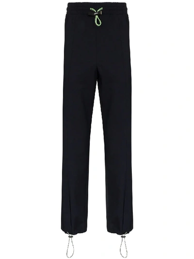 Ader Error Drawcord Track Pants In Blue