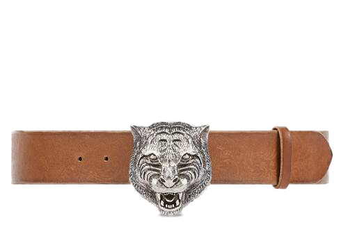 gucci feline belt