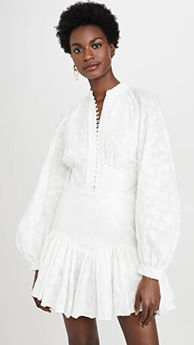Acler Bastia Dress In Ivory
