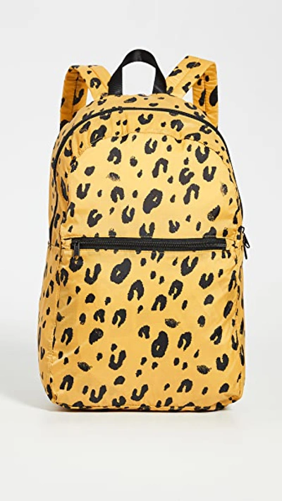 Baggu Packable Backpack In Leopard