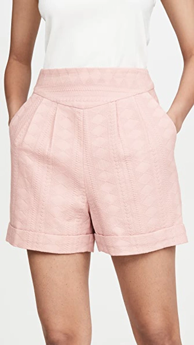 Iorane Eyelet Shorts In Pink