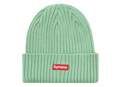 Pre-owned Supreme Overdyed Beanie (ss20) Mint