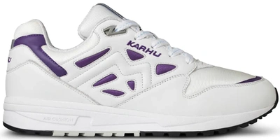 Pre-owned Karhu  Legacy 96 Og White Purple In Bright White/tillandsia Purple