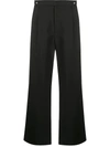 Marni Side Buttoned Trousers In Grey