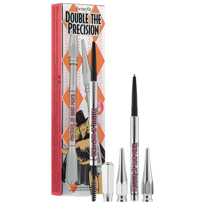 Benefit Cosmetics Double The Precision Ultra-fine Brow Defining Pencil Duo 2
