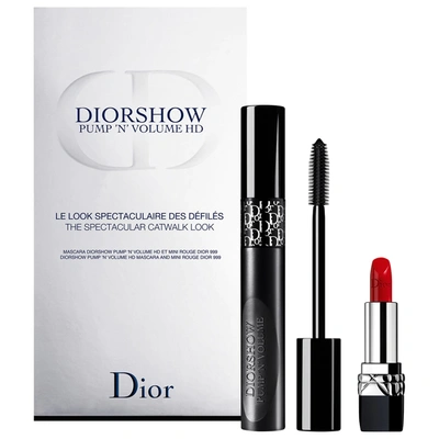 Dior Show Pump 'n' Volume Mascara And Lipstick Set