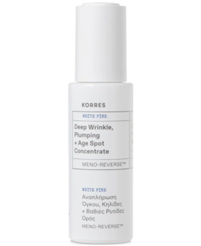 Korres White Pine Meno-reverse&trade; Deep Wrinkle, Plumping + Age Spot Concentrate 1.01 oz/ 30 ml