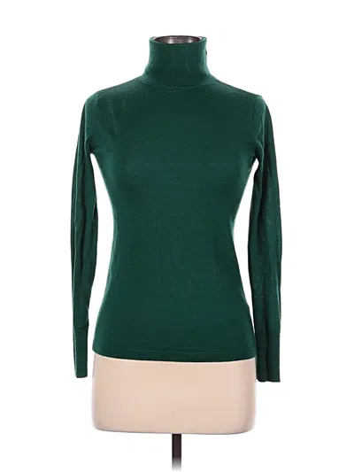 Pre-owned 1901 Turtleneck Sweater In Green