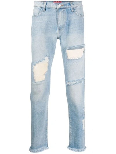 424 Low Rise Skinny Jeans In Blue