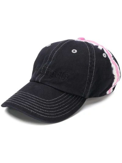 Palm Angels Printed Baseball Cap In Black