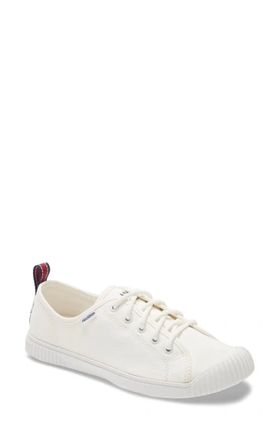 Palladium Easy Lace Low Top Sneaker In Star White