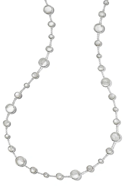 Ippolita Lollipop Long Station Necklace In Mother Of Pearl