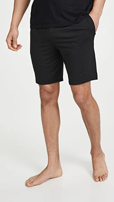Calvin Klein Underwear Ultra Soft Modal Lounge Shorts In Black