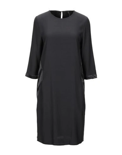 Manila Grace Short Dresses In Black
