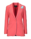 Emporio Armani Suit Jackets In Coral