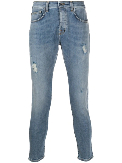 Prps Slim Faded Jeans In Blue