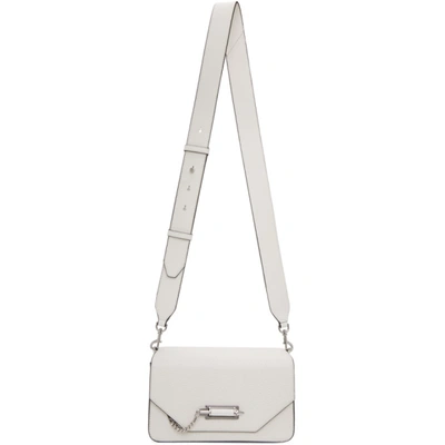 Mackage White Cortney Shoulder Bag In White/nicke