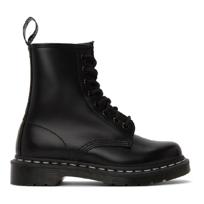 Dr. Martens' Dr. Martens Black 1460 Contrast Stitch Boots