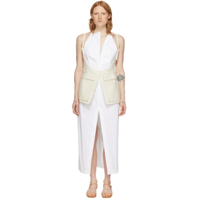 Jacquemus Ascea Dress In White