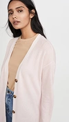 Atm Anthony Thomas Melillo Oversized Cashmere Cardigan - S - Also In: Xs In Pink