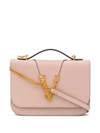 Versace Virtus Shoulder Bag In Pink